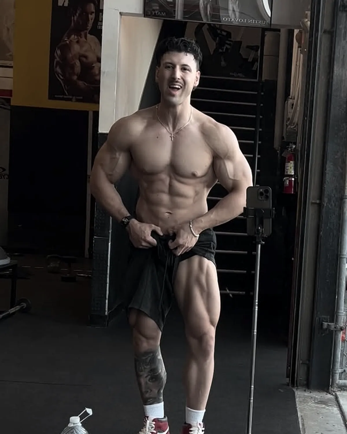 Jose en el gimnasio